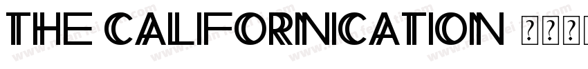 the californication字体转换